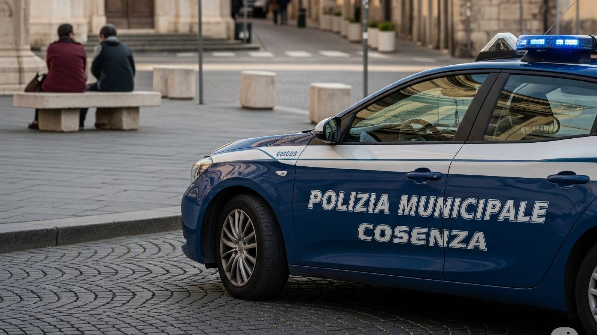Cosenza - Agente della Polizia Locale agredito nei pressi di piazza 11 settembre - 