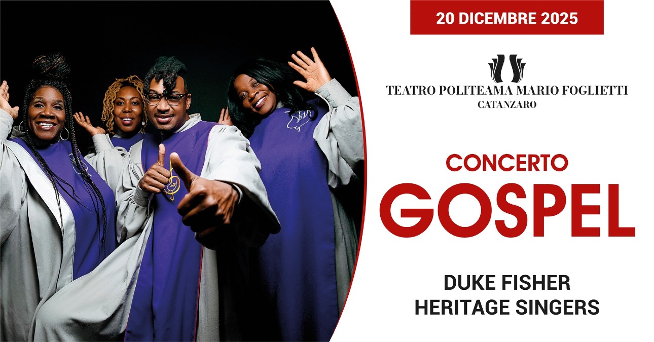 Concerto Gospel a Catanzaro: i Duke Fisher Heritage Singers direttamente da Atlanta - 