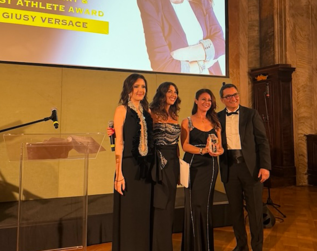 Giusy Versace premiata in occasione del Gala 'MYTHOS' a Roma - 