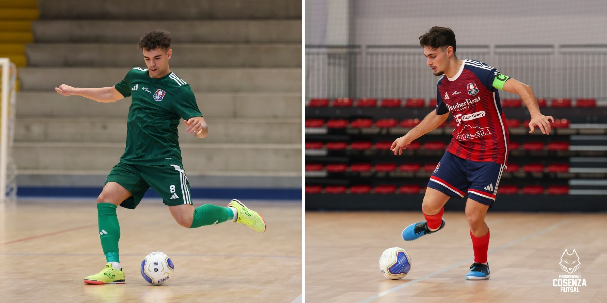 Marco Rosato e Andrea Cambareri lasciano la Pirossigeno Cosenza - Foto Michele De Marco