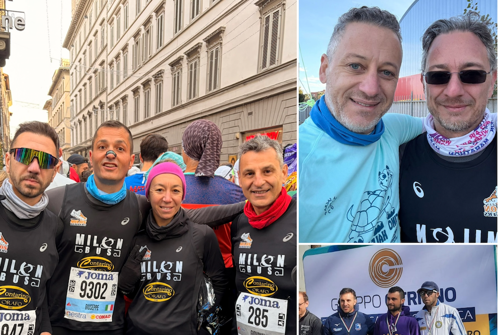 La Milon Runners protagonista in giro per l'Italia