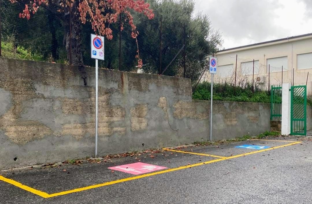 Melissa - Nuovi parcheggi riservati a  persone con abilità diverse - 