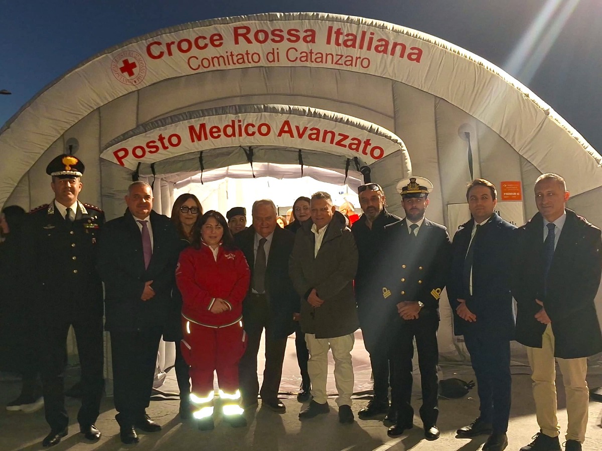 Croce Rossa Italiana - Comitato di Catanzaro: inaugurato il nuovo Posto Medico Avanzato - 