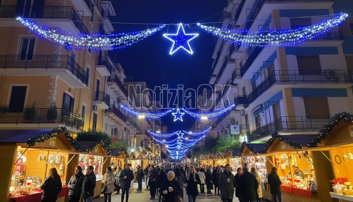 Natale, via Roma si veste a festa: provvedimenti alla viabilità cittadina  - 