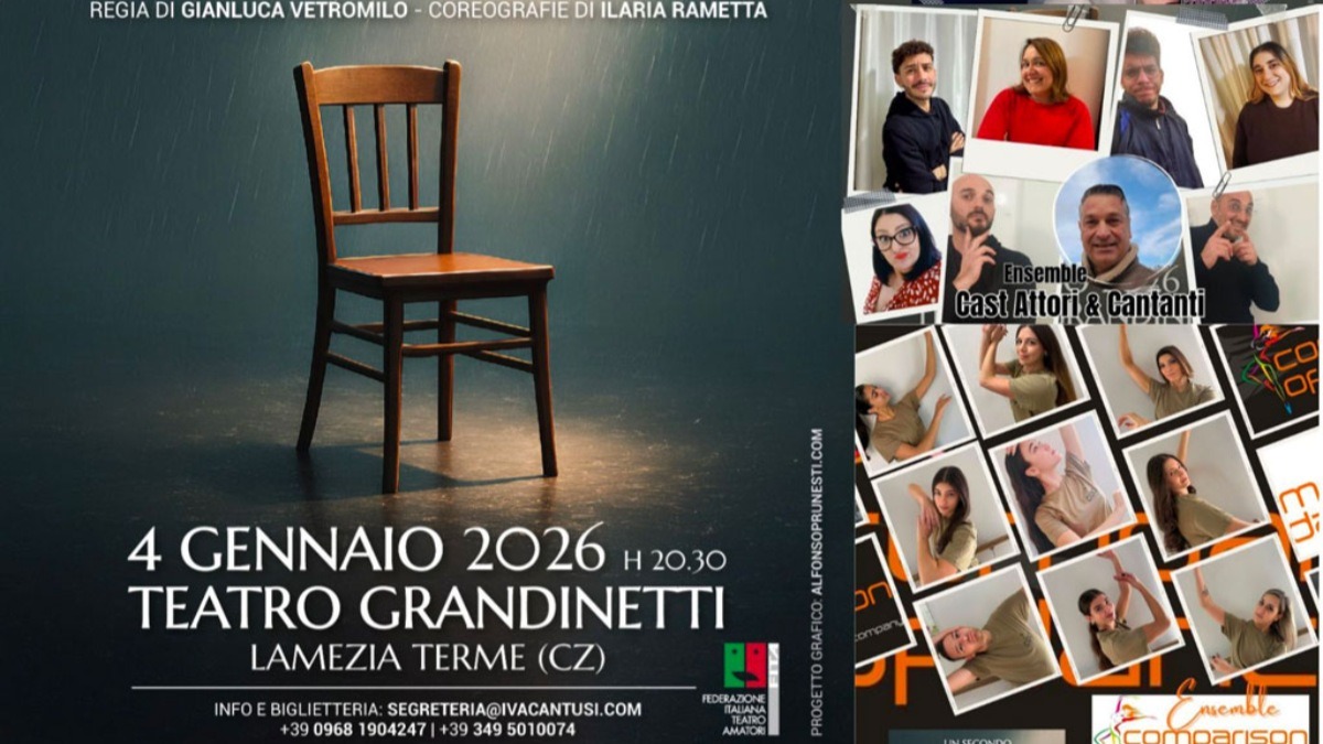 Lamezia Terme – Al Teatro Grandinetti arriva “Un secondo diluvio universale” - 