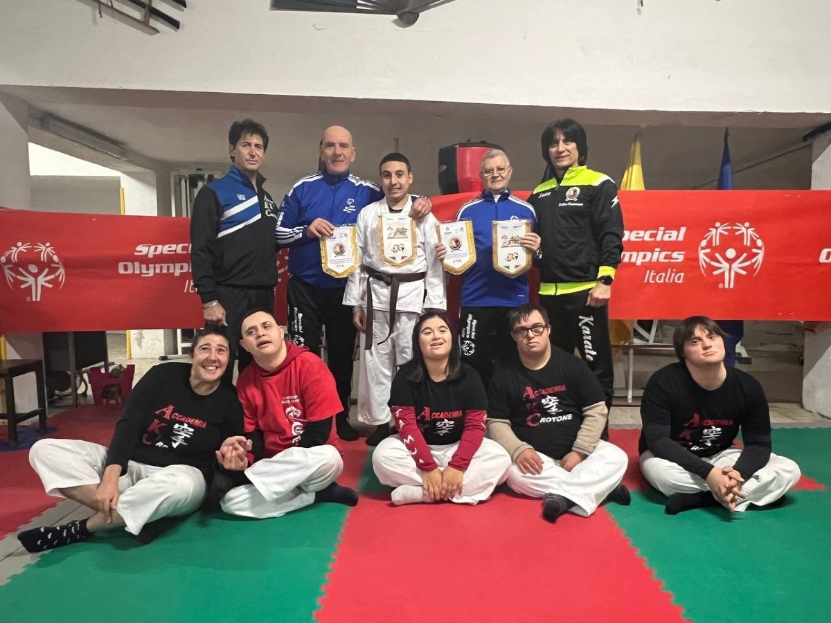 Karate e inclusione, a Crotone nasce una nuova cultura sportiva con Special Olympics - 