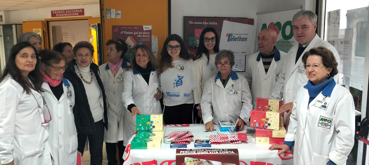 Cuori di cioccolato e solidarietà: l’AVO di Castrovillari al fianco di Telethon - 