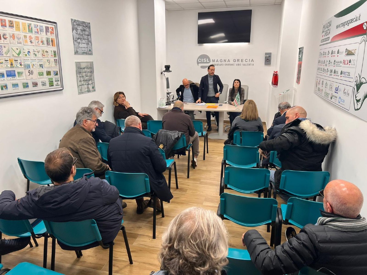 CISL Magna Grecia: vertenze, sanità e legalità al centro dell’Esecutivo riunito a Catanzaro - 