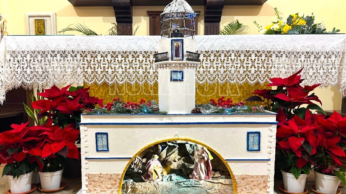 Capo Colonna, il presepe della luce nel cuore del Santuario - 