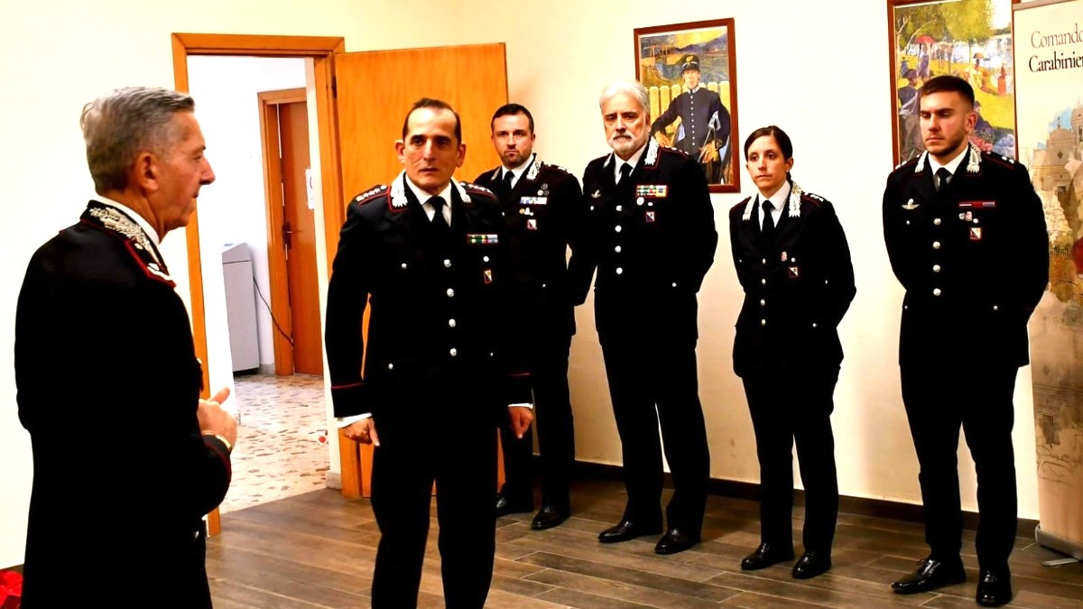 Il Comandante della Legione Carabinieri Calabria visita Crotone e Cosenza - 