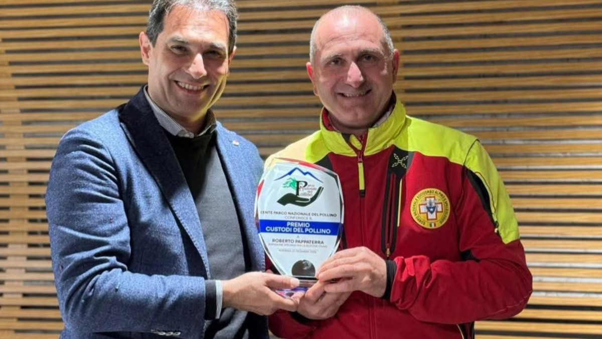 Il Comune di Mormanno si congratula con Roberto Pappaterra per il premio "Custodi del Pollino" - 