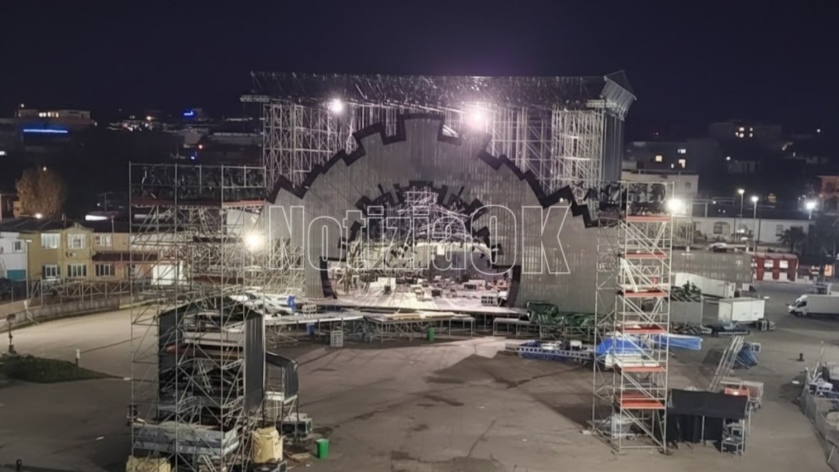 Il Capodanno Rai a Catanzaro: il Terzo Evento in Calabria con un Palco Maestoso - 