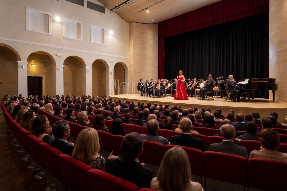Gran Galà Lirico di Fine Anno al Teatro Scaramuzza: Crotone saluta il 2025 in musica - 