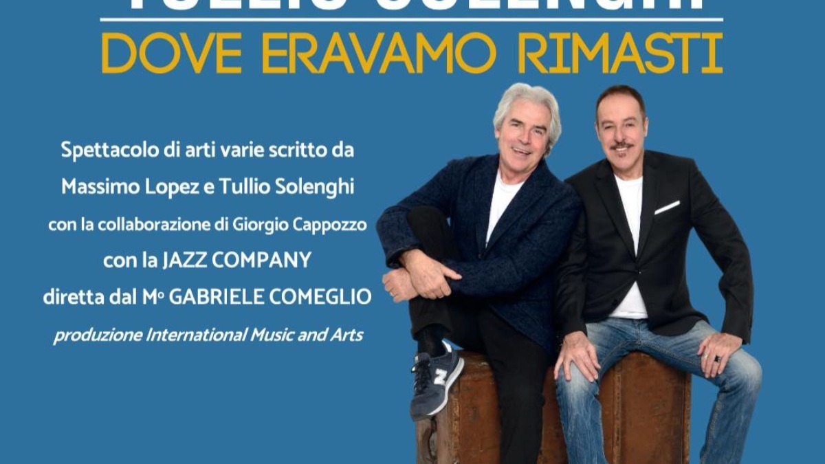 Crotone - Il Teatro Vincenzo Scaramuzza riparte da Lopez e Solenghi - 