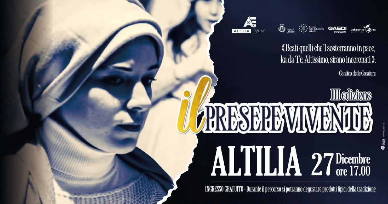 Altilia, il borgo si anima con il Presepe Vivente il 27 dicembre - 