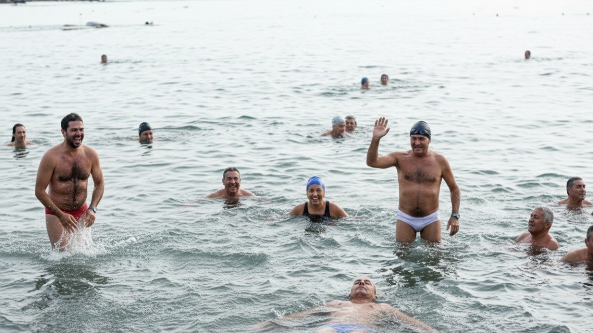 Catanzaro, quartiere Lido: al via il Tuffo di Capodanno 2026 “Un tuffo per la pace” - 