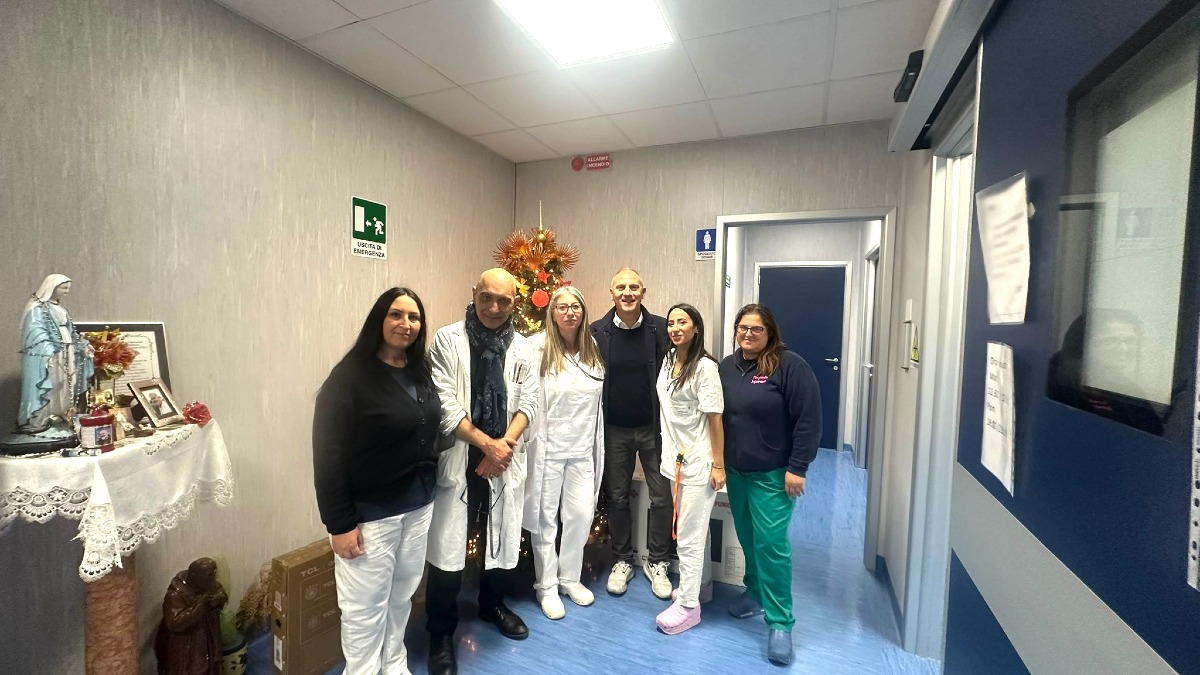 Crotone - Generosità e attenzione al paziente: tre televisori donati al reparto di Malattie Infettive  - 