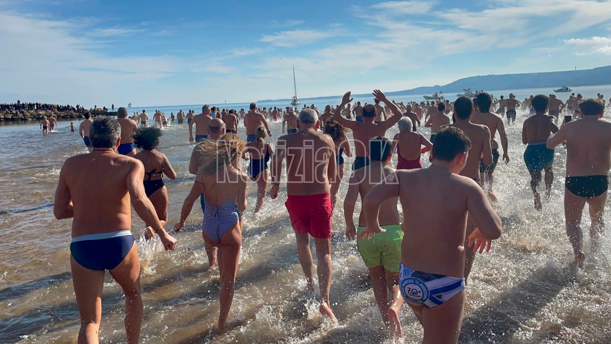 Buon anno! Oggi il tradizionale tuffo  - 