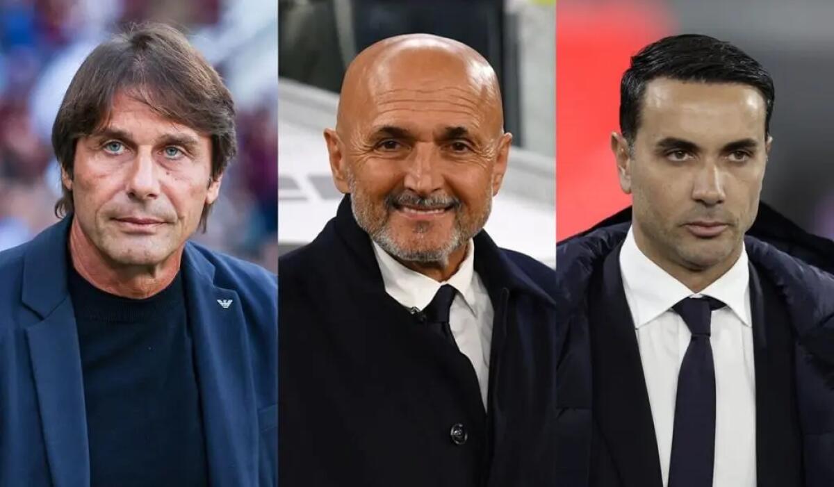Conte, Spalletti e Palladino gli allenatori più citati da Radio e Tv - 