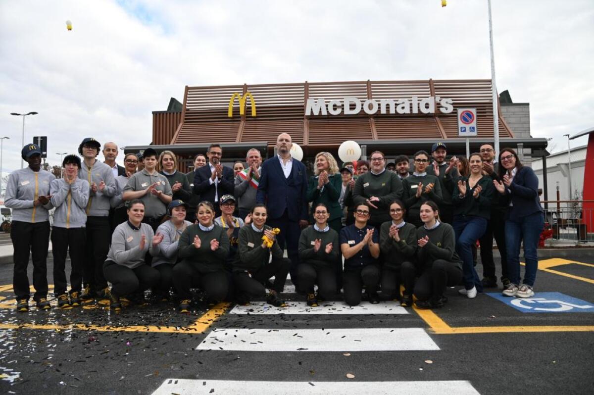 McDonald’s apre nel Bergamasco l’ottocentesimo ristorante in Italia - 