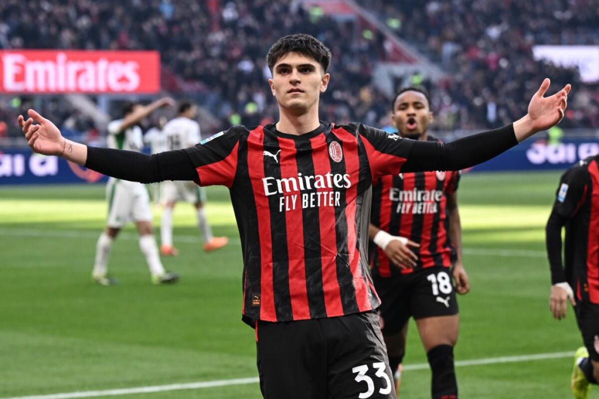 Milan-Sassuolo 2-2, ai rossoneri non basta la doppietta di Bartesaghi - 