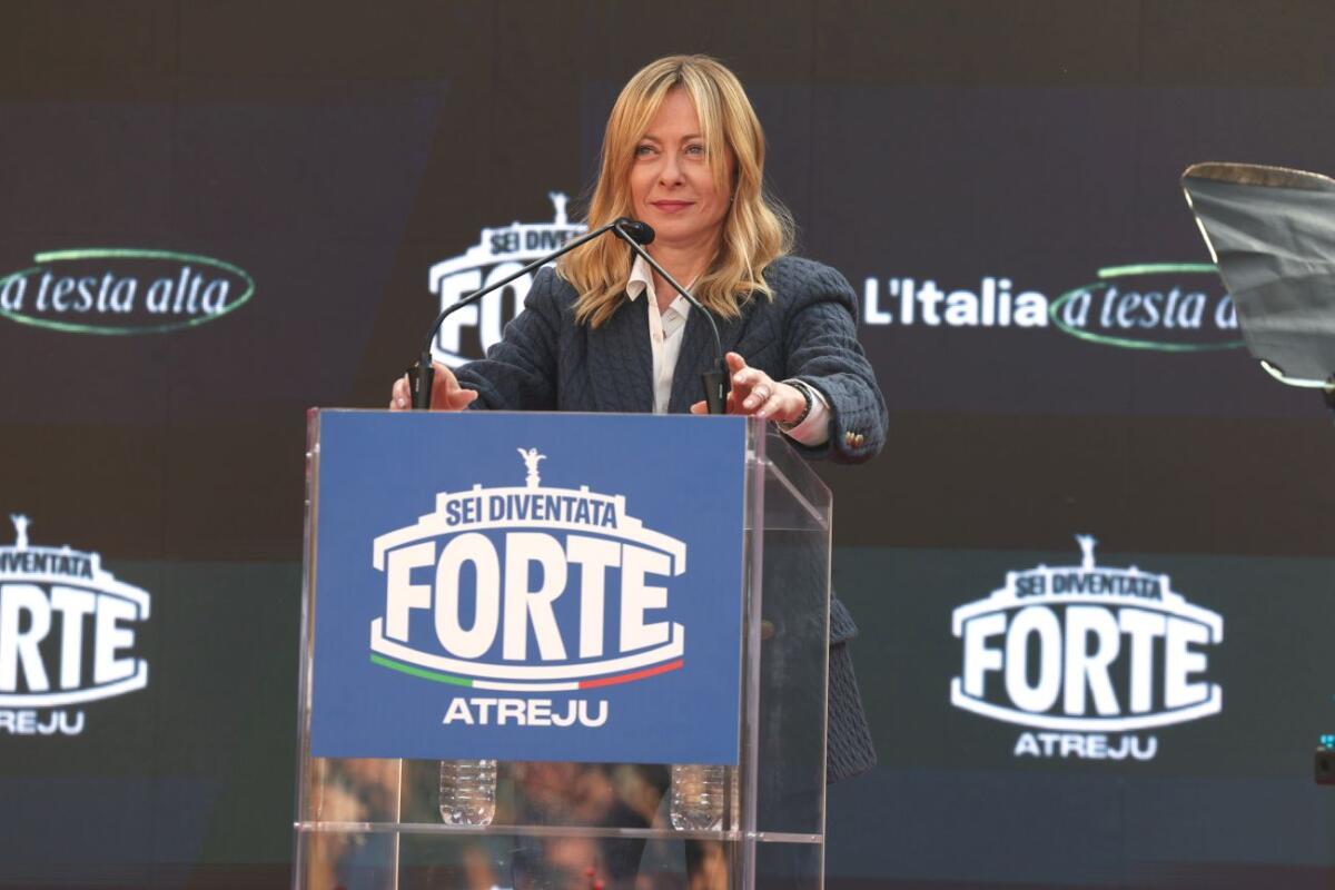 Meloni ad Atreju “Europa non è al tramonto, Italia leale ma non subalterna” - 