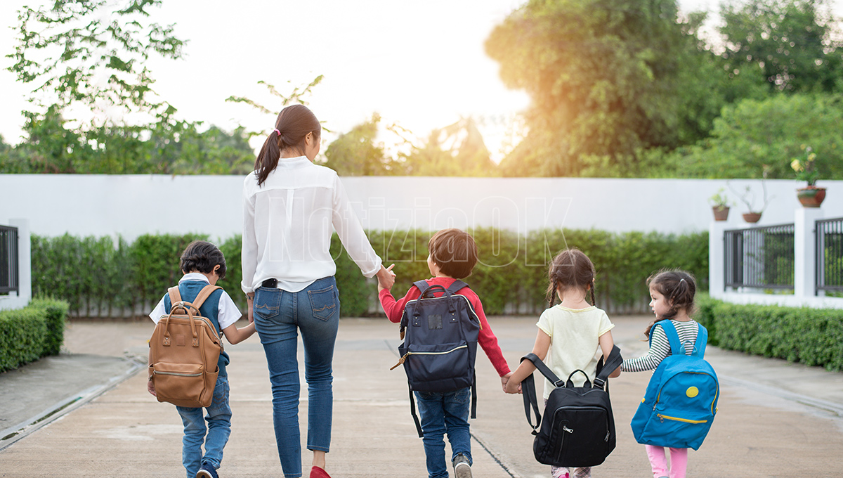 Nati nell'anno del COVID, ora pronti a sedersi sui banchi di scuola - 