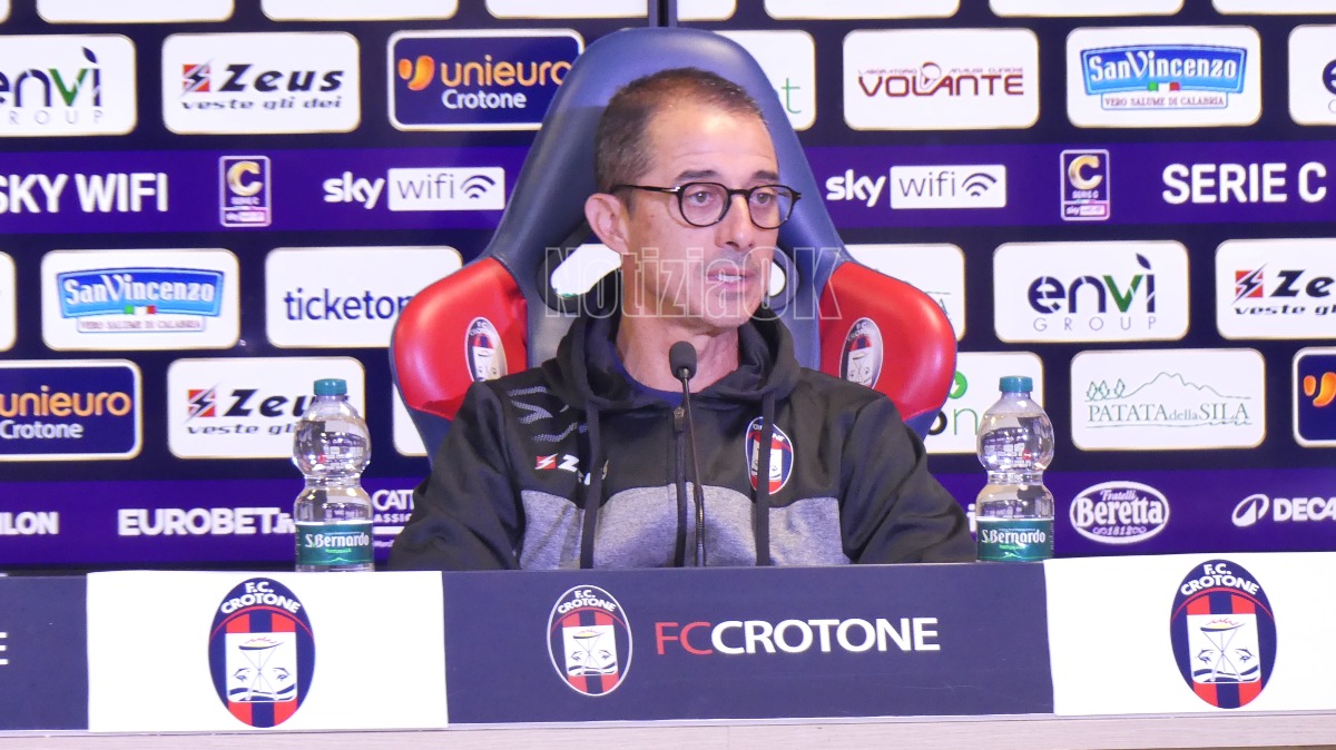 Crotone a caccia di riscatto contro l’Altamura, Longo: "Domani dobbiamo giocare come se fosse una finale" - emilio longo redazione crotoneok
