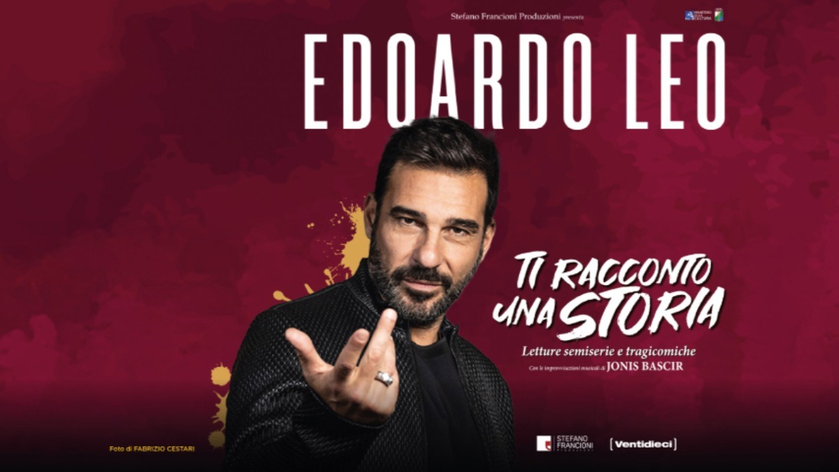 Edoardo Leo porta a Rende “Ti racconto una storia” - 
