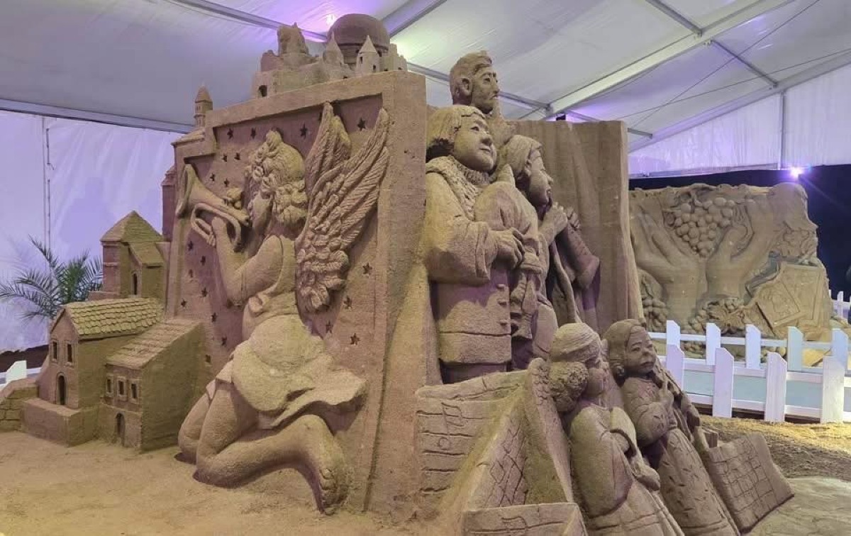Soverato: il Presepe di Sabbia visitabile fino all'11 gennaio - 
