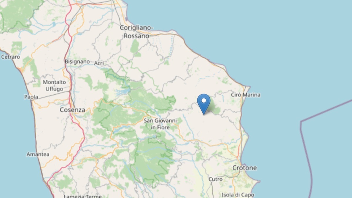 Da ieri sera la terra trema nel crotonese: oggi nuovi eventi tra Pallagorio e Casabona - 