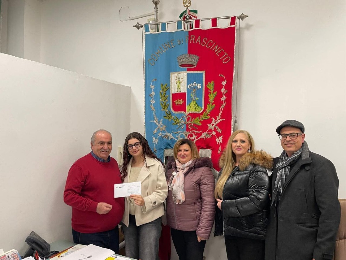 Frascineto - Consegnata la Borsa di Studio "Luigi Angelo Bellusci" - 