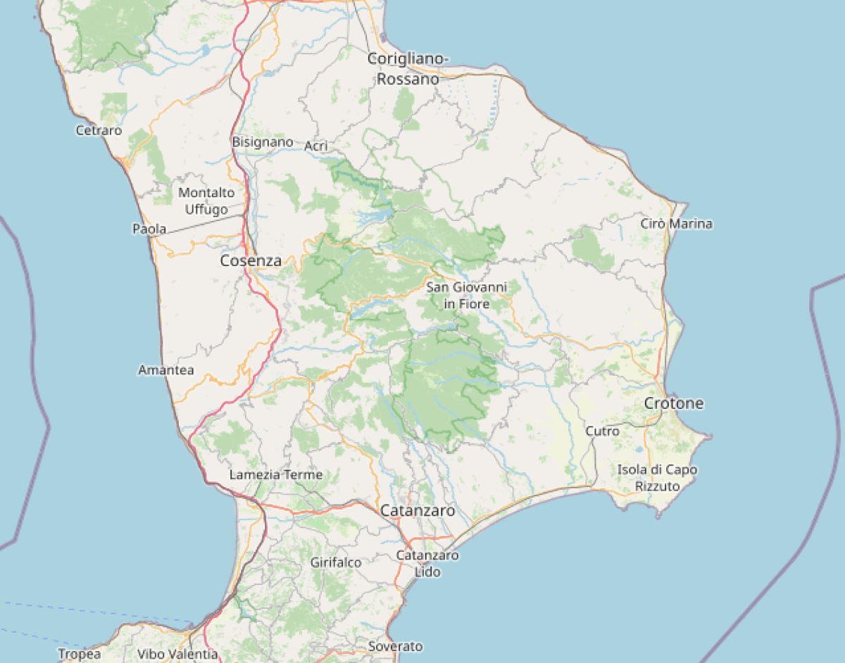 Trema la terra in Calabria: registrata scossa magnitudo 3.0 al largo della costa - 