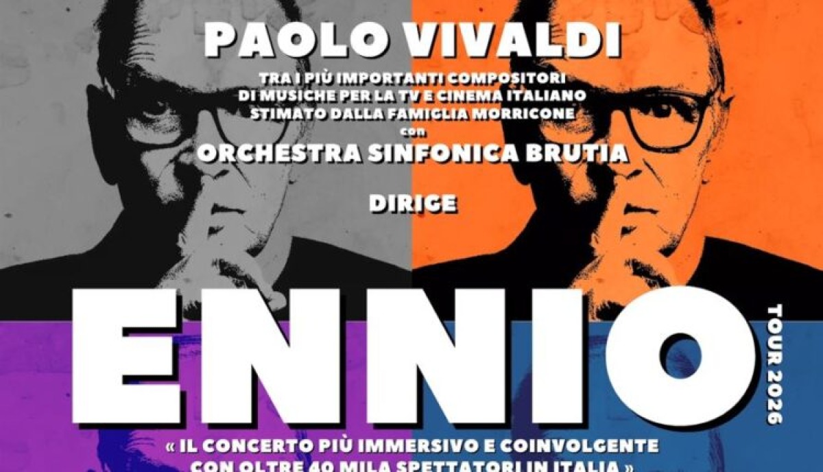 Prima assoluta a Cosenza di “Ennio – Le grandi musiche da film di Morricone” - 