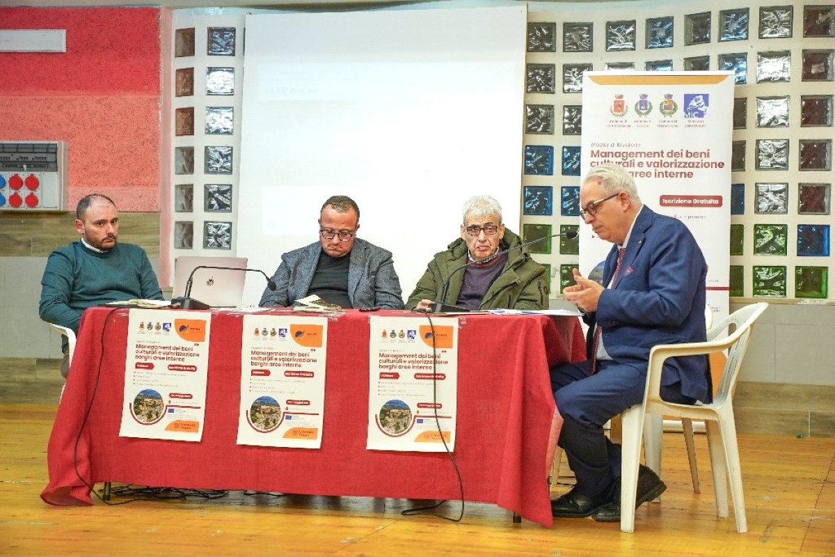 Caccuri: presentato il Master in “Management dei beni culturali e valorizzazione borghi aree interne” - 