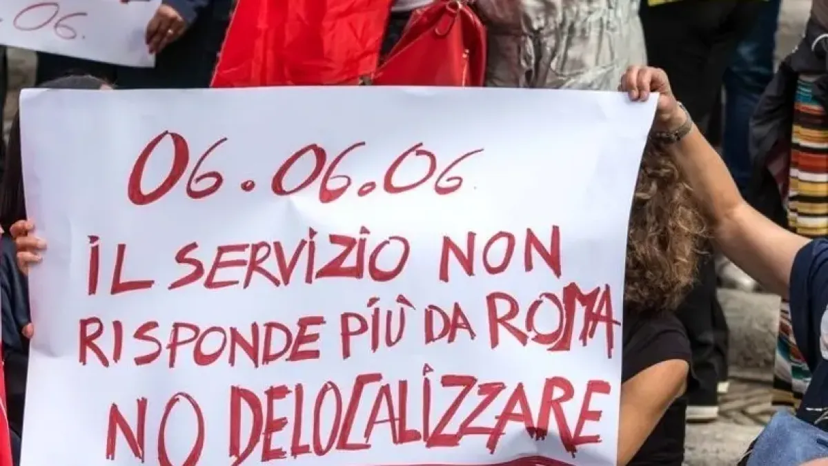 Chiama Roma, a rischio i lavoratori di Crotone: la Slc Cgil Calabria annuncia battaglia  - 