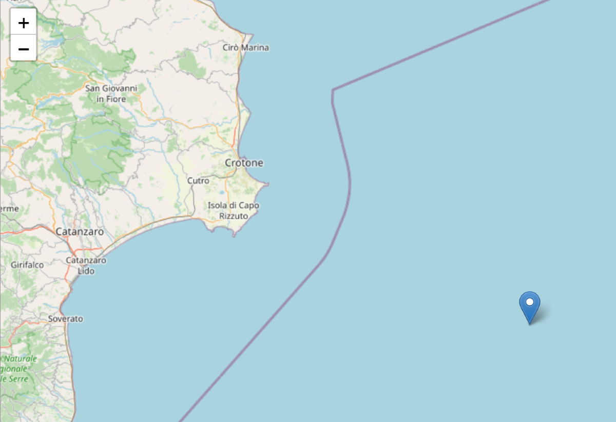 Terremoto nel Mar Ionio, magnitudo 4.3: scossa avvertita in Calabria e nel Sud Italia - 
