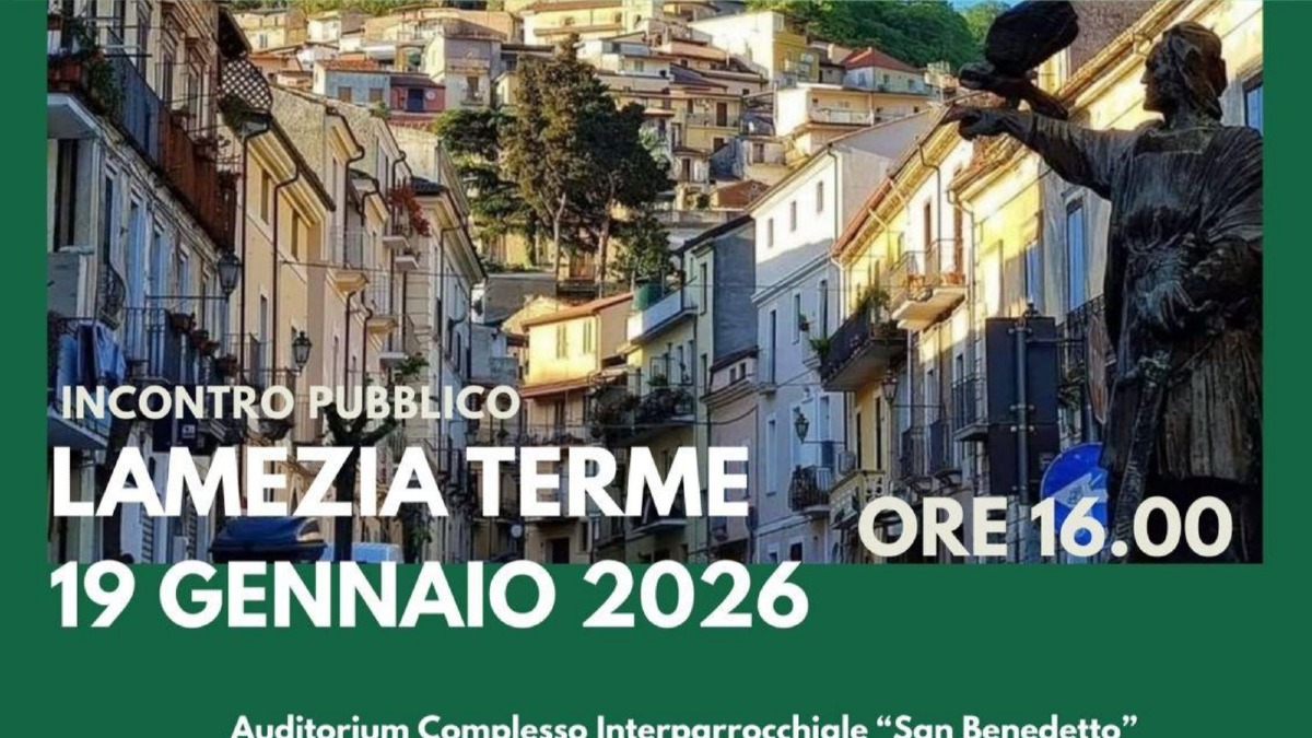 Lamezia Terme, lunedì 19 gennaio incontro pubblico su legalità e libertà - 
