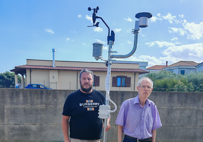 Cirò Marina - Installata la prima stazione meteorologica - 