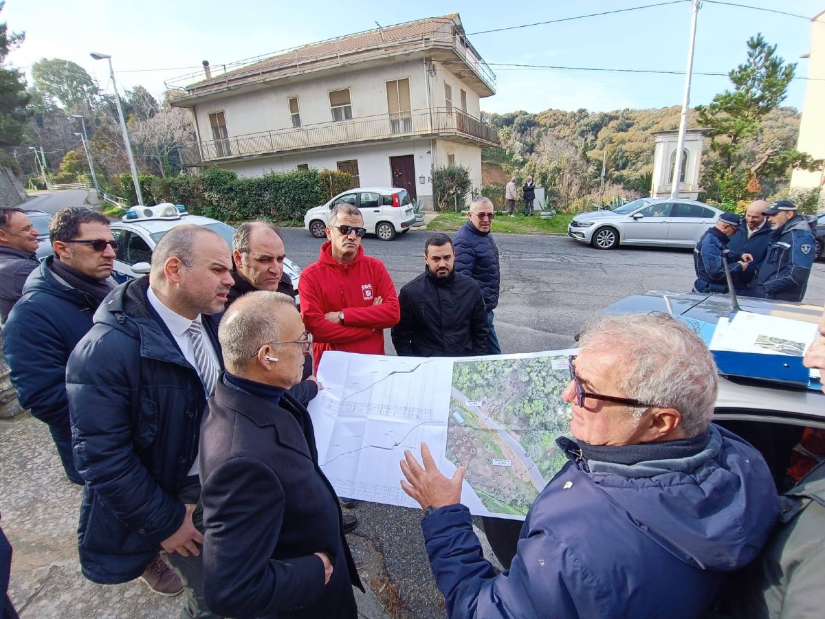 Iniziano i lavori di messa in sicurezza della SP90 Maida-San Pietro a Maida - 