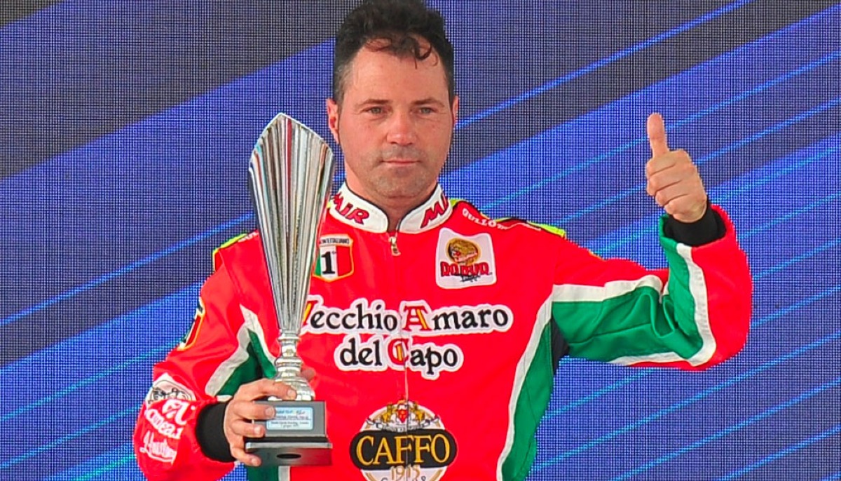 Claudio Gullo, iridato calabrese, premiato al CONI - 