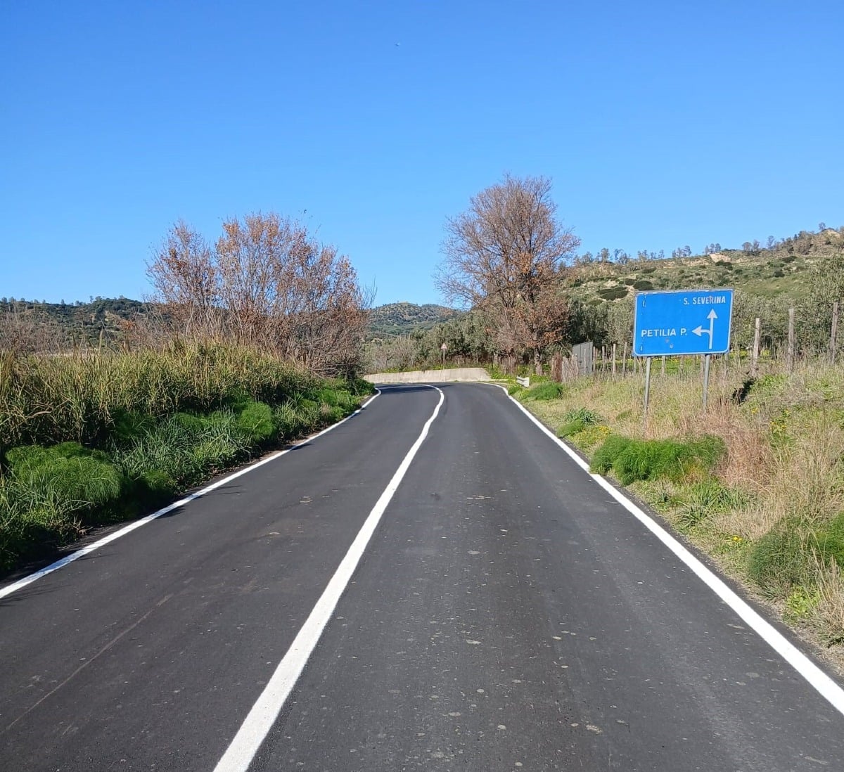 Strada Provinciale 59: conclusi gli interventi volti a migliorare la viabilità - 