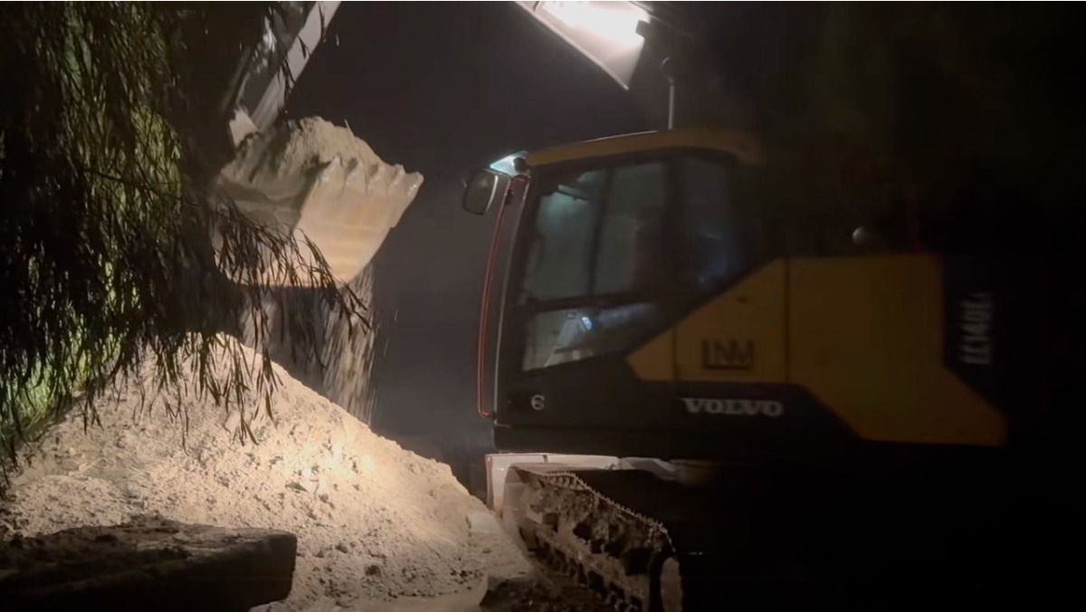 Borgia, sopralluogo del Comune a Roccelletta: interventi urgenti per mareggiata e cavo elettrico - 