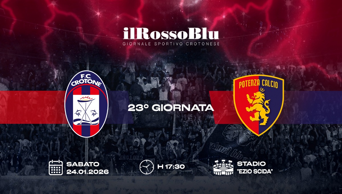 #CrotonePotenza | Le formazioni: Novella e Cocetta in campo dal primo minuto  - 