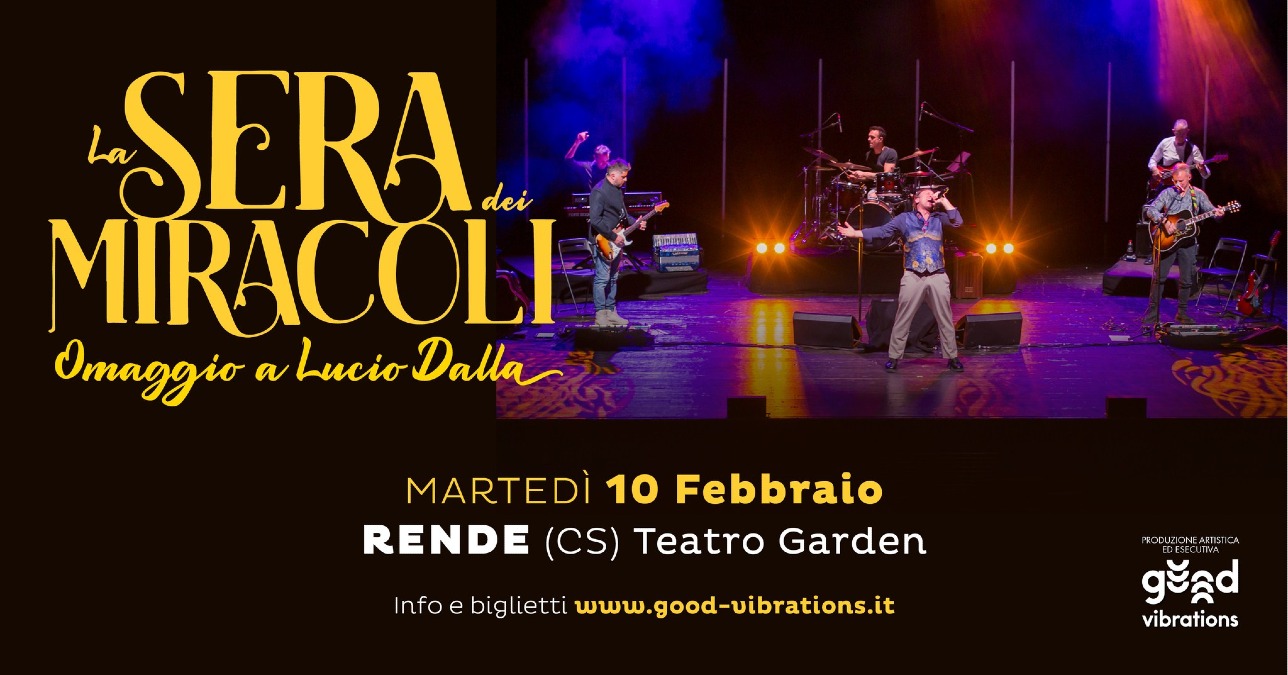 La Sera dei Miracoli: a Rende un omaggio indimenticabile a Lucio Dalla - 