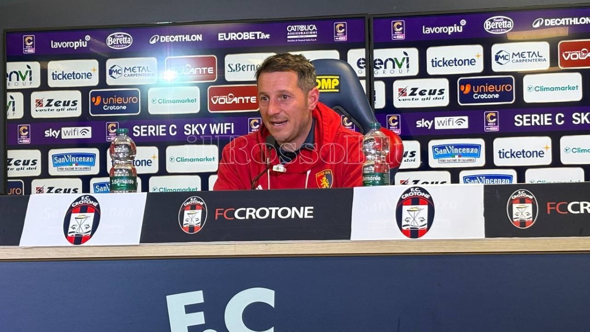 #CrotonePotenza 2-0 | De Giorgio: ‘Abbiamo fatto la partita che dovevamo fare, dispiace non aver raccolto niente’ - 