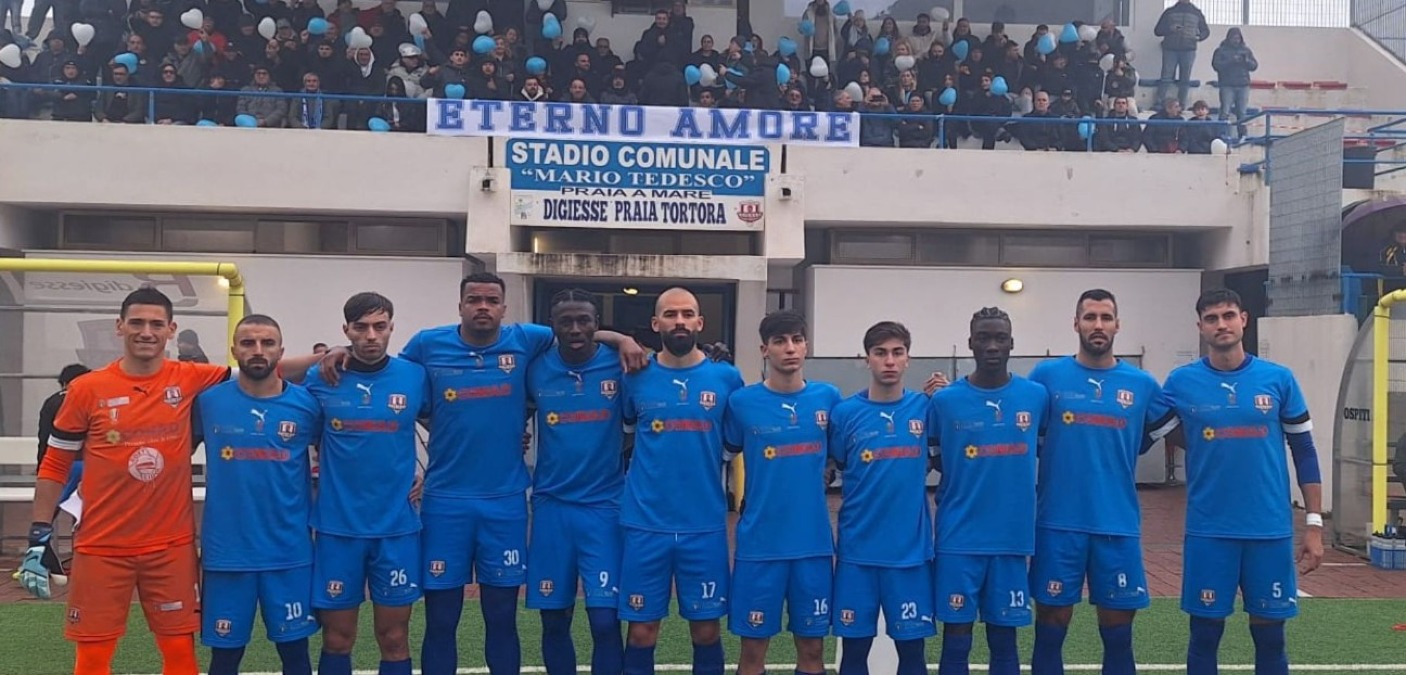 Calcio - Digiesse PraiaTortora, vittoria convincente per 3-1 contro il Castrovillari - 