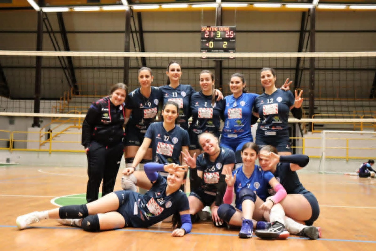 In campionato ancora una vittoria per la Pallavolo Cutro - 