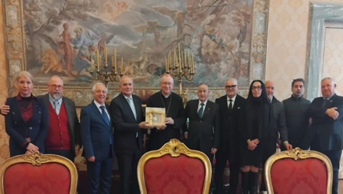 La Democrazia Cristiana in Vaticano: incontro con il Segretario di Stato, Cardinale Pietro Parolin - 
