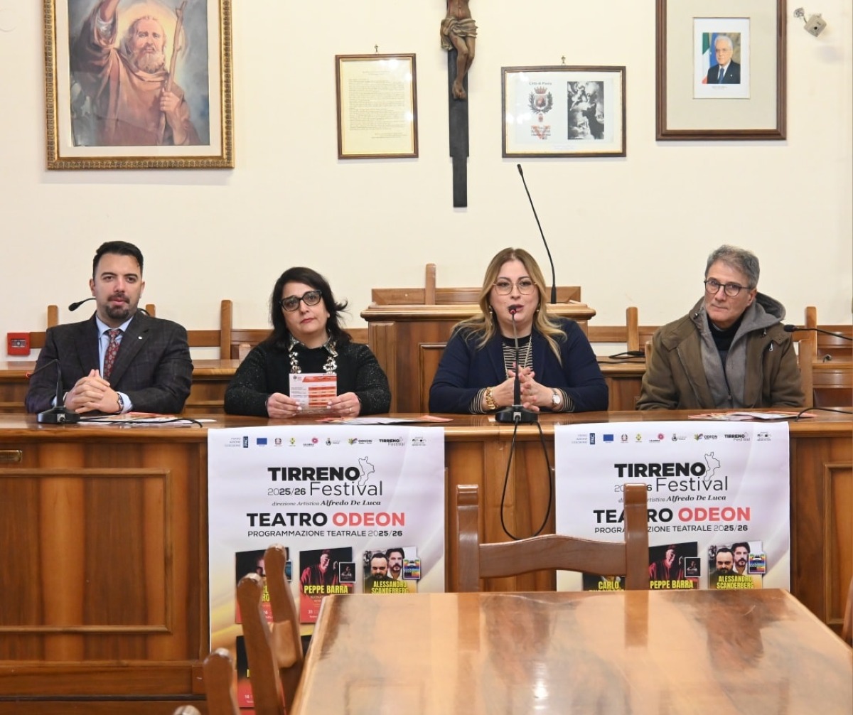 Paola, presentata la stagione 2026 del Teatro Odeon: grandi nomi e produzioni locali - 